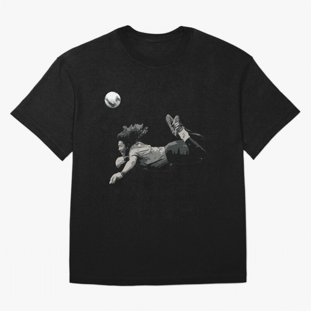 Rene Higuitas Scorpion Kick35 Oversized T-Shirt Capture Stadium Memories from the FIFA World Cup 2026 Group Stage Journey through Mbappe Highlights, Brazil, Portugal and Argentina Pride, Football Festival Excitement, Trophy Ambitions, Country