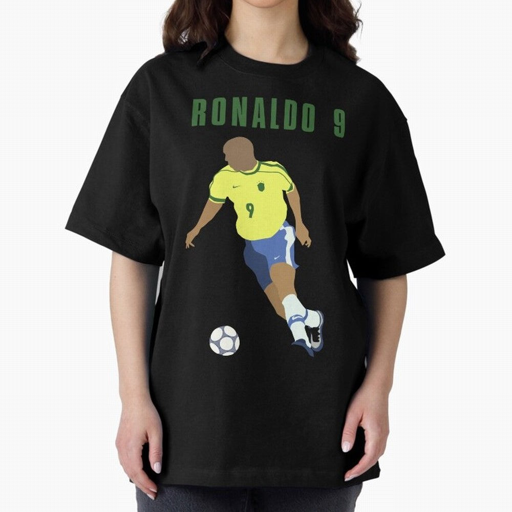 BRAZIL 9 Oversized T-Shirt Bring Stadium Energy to the FIFA World Cup 2026 Group Stage Journey through Messi and Cristiano Ronaldo Highlights, Portugal Pride, Global Supporter Spirit, Legendary Goals, National Colors and Tournament Celebration;