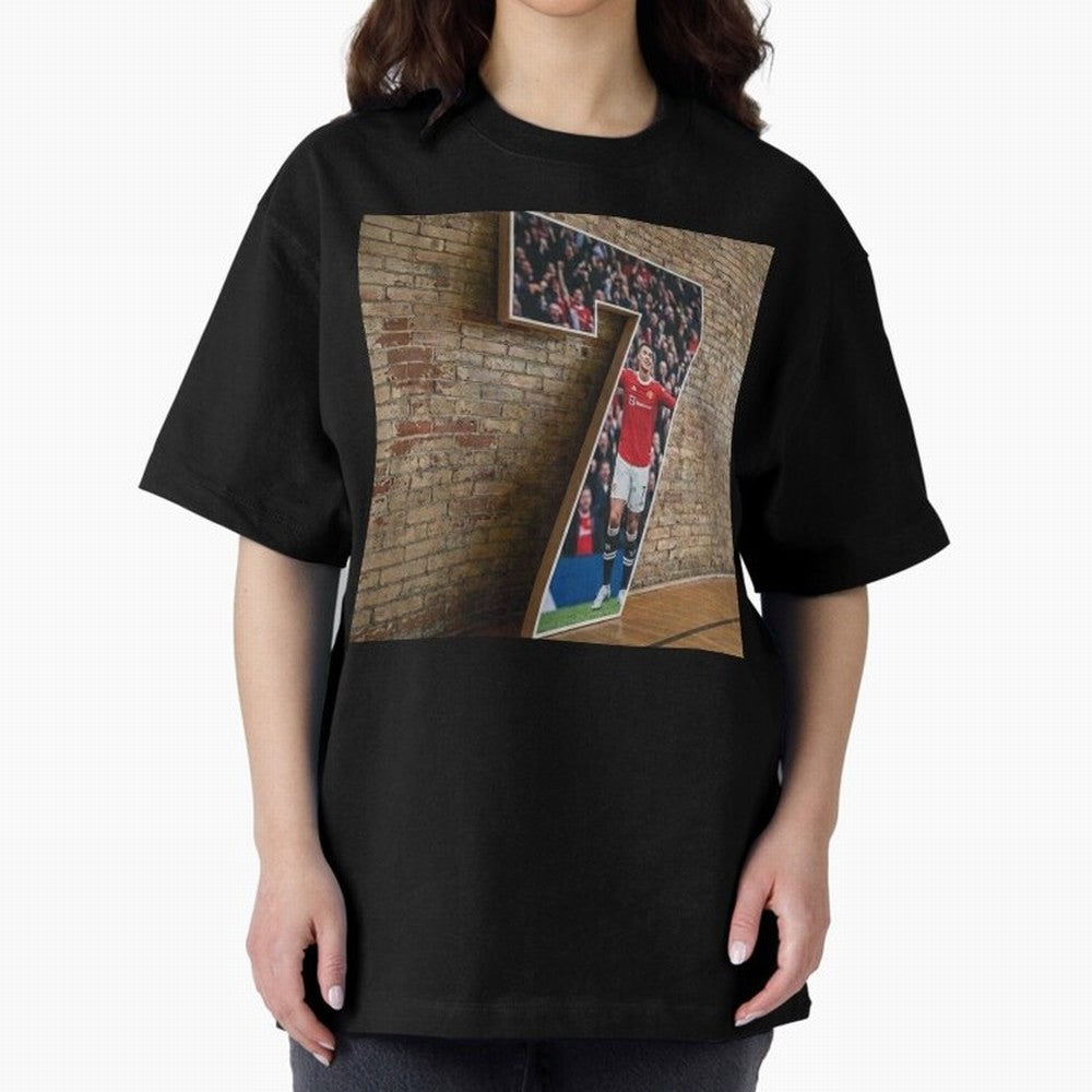 number 7 Oversized T-Shirt Live for the Drama of FIFA World Cup 2026 Group Stage Spirit, Made for England and Germany, Cristiano Ronaldo, Haaland and CR7, Global Supporter Spirit, Legendary Goals, National Colors and Tournament Celebration; Built