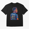 Est¨ºv?o Oversized T-Shirt Celebrate the Biggest Stage of FIFA World Cup 2026 USA Canada Mexico for Fans of Cristiano Ronaldo and France and Portugal, Bringing Worldwide Fan Energy, Dramatic Goals, Stadium Lights and Championship Celebrations;