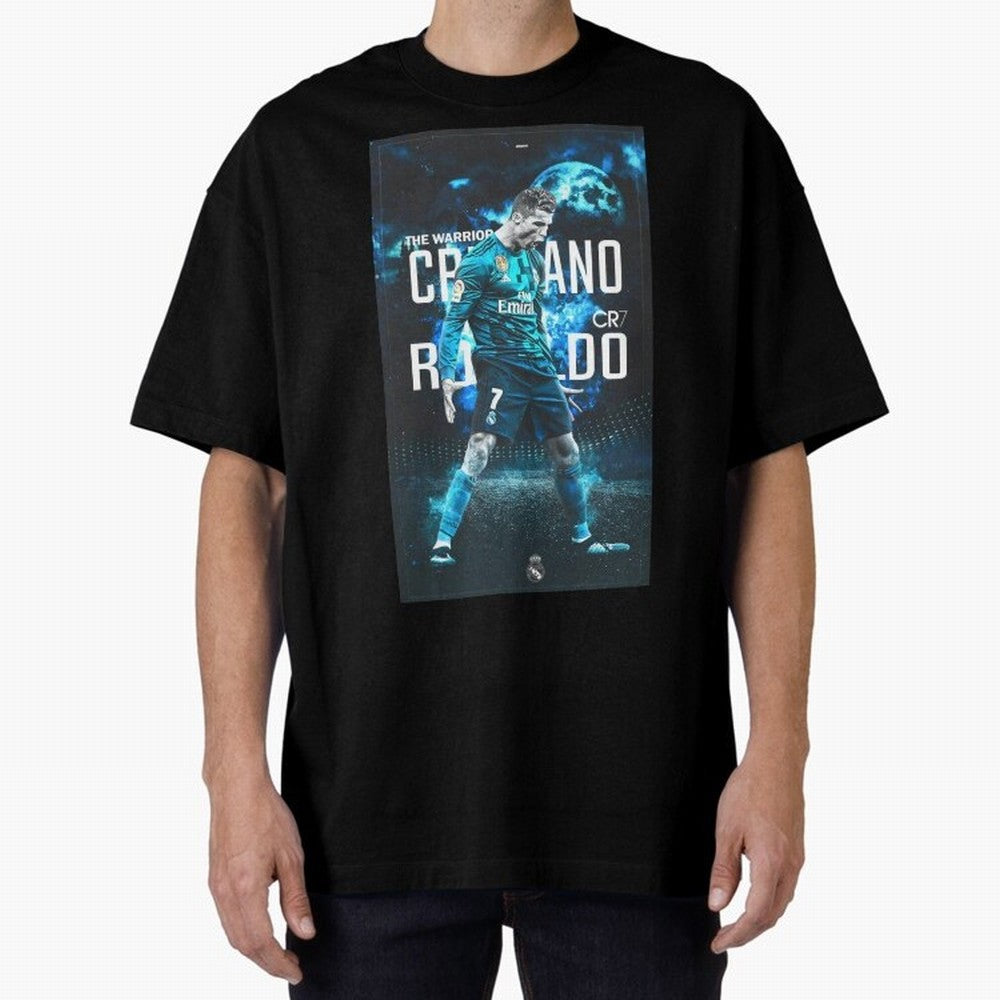 Ronaldo Oversized T-Shirt Mark FIFA World Cup 2026 Group Stage for Fans of Messi and Cristiano Ronaldo and England, France and Netherlands, Bringing Match Day Excitement, Supporter Culture, Golden Goals and Global Football Passion; Built for