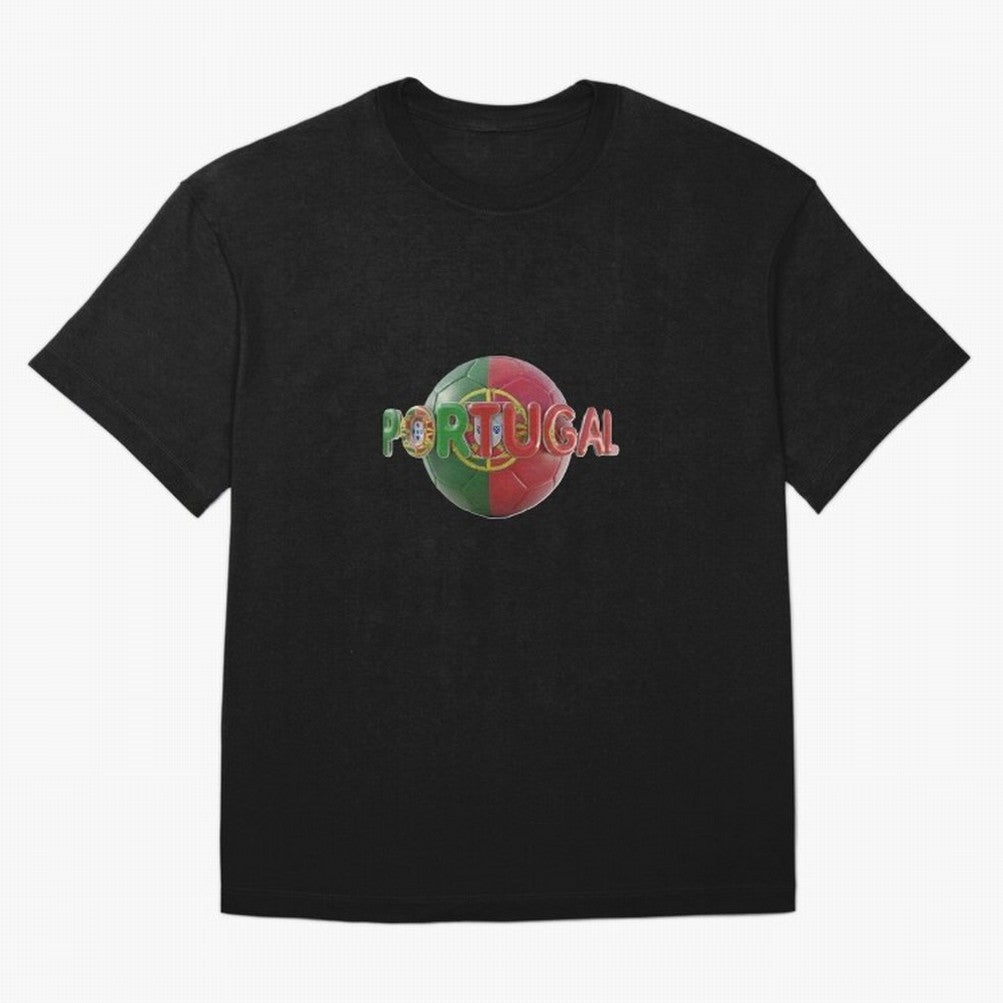 Portugal Soccer World Cup Oversized T-Shirt Celebrate National Team Dreams in the FIFA World Cup 2026 Journey through Messi, CR7 and Mbappe Highlights, England Pride, Supporter Pride, Iconic Celebrations, Legendary Names and Global Match Day