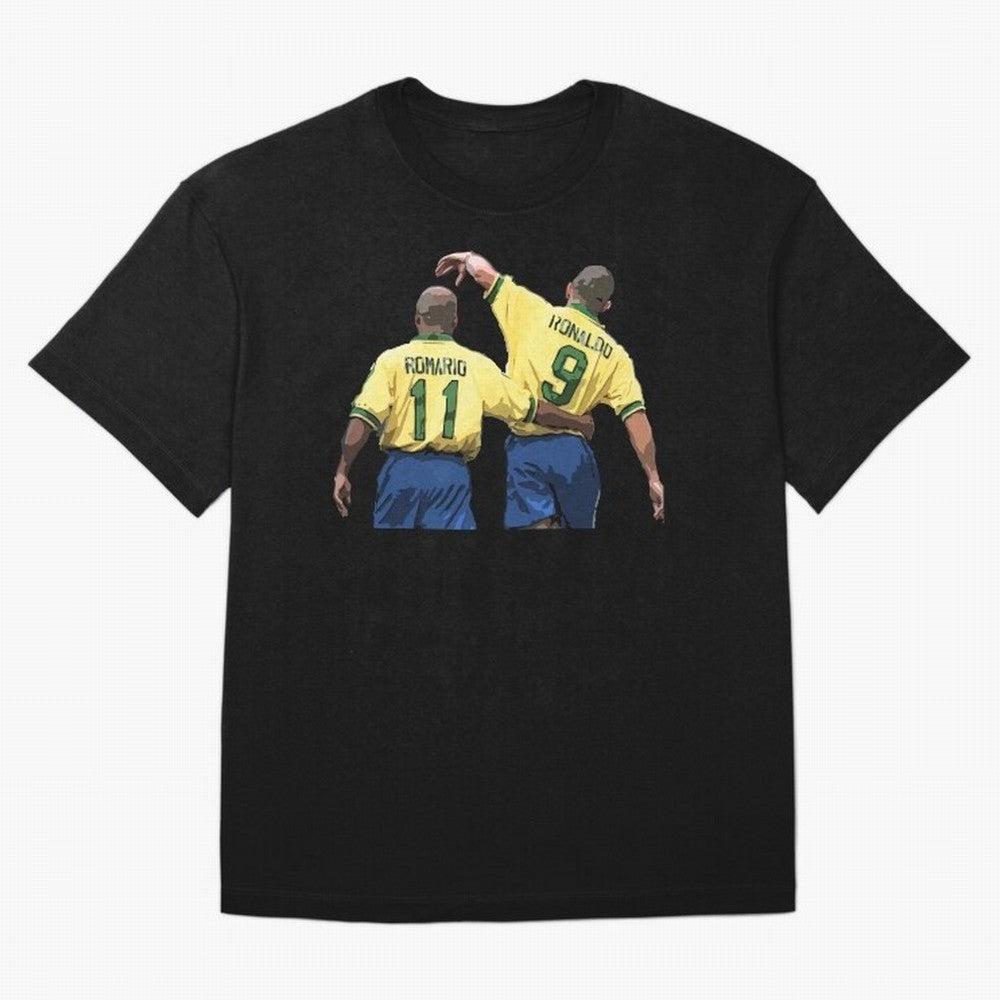Romario & Ronaldo Oversized T-Shirt Turn Football Passion into Global Football Passion for FIFA World Cup 2026 USA Canada Mexico, Capturing Haaland, England, Classic Soccer Heritage, Championship Pressure, Fan Loyalty and International Pride;