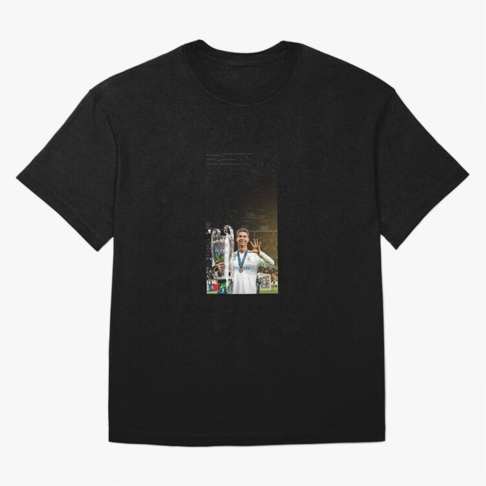Ronaldo Oversized T-Shirt Turn Football Passion into Global Football Passion for FIFA World Cup 2026 USA Canada Mexico, Made for Messi, Neymar and Mbappe, England, Goal Celebration Energy, Supporter Heritage, Football Icons and Worldwide Tournament