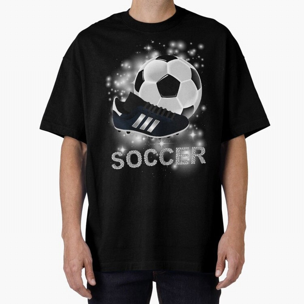 Soccer lover, passion for the ball Oversized T-Shirt Join the Countdown to the FIFA World Cup 2026 USA Canada Mexico Journey through CR7 and Messi Highlights, Brazil, Portugal and Argentina Pride, Champion Mindset, Group Stage Buzz, Knockout