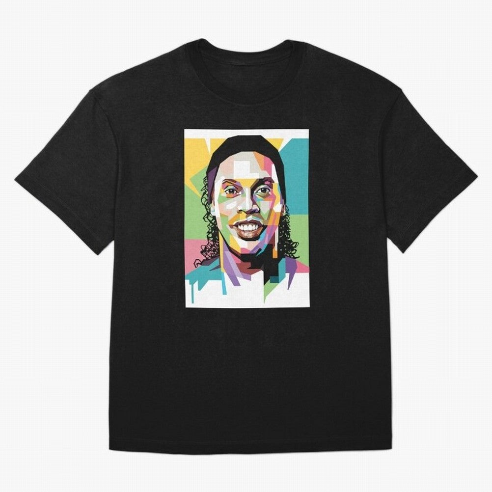 Ronaldo ¨C Legendary Football Star & GOAT Artwork Oversized T-Shirt Stand Proud for FIFA World Cup 2026 Group Stage Centered on Messi and Cristiano Ronaldo, England, France and Netherlands Energy, Retro Football Energy, Iconic Rivalries, Trophy