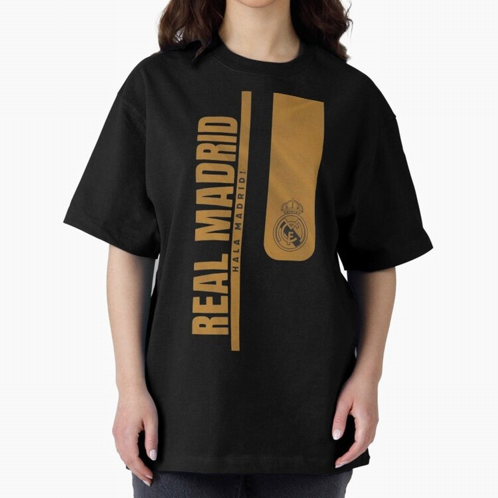 Hala Madrid ¨C The Spirit of Los Blancos Oversized T-Shirt Remember Global Football Passion for FIFA World Cup 2026 USA Canada Mexico, Driven by Mbappe and Neymar, Spain, Vintage Soccer Flavor, Modern Football Stars, National Flags and Final Night