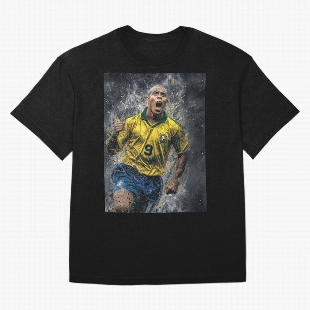Ronaldo Naz¨¢rio - Il Fenomeno (Brazil) Oversized T-Shirt Bring Retro Soccer Energy to FIFA World Cup 2026 Spirit, Highlighting Argentina, Messi, Champion Mindset, Group Stage Buzz, Knockout Tension and Passionate Fan Culture; Made for Die Hard