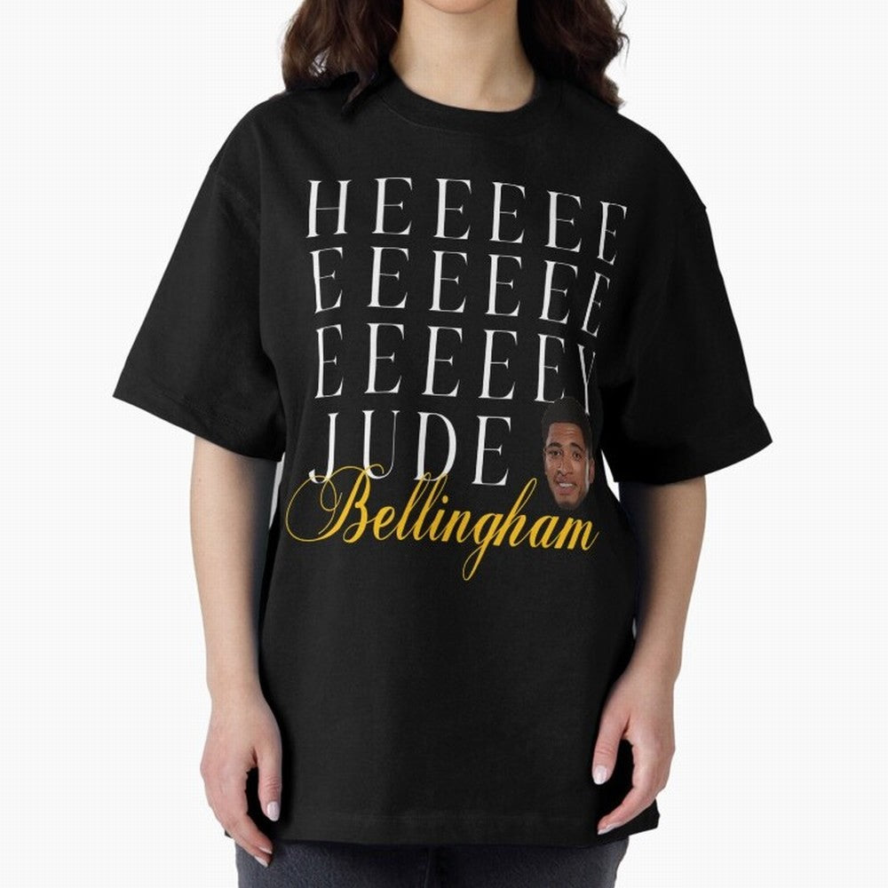 Jude Bellingham Oversized T-Shirt Live for the Drama of FIFA World Cup 2026 USA Canada Mexico for Fans of Mbappe and Neymar and England and Germany, Bringing Soccer Culture, Superstar Moments, National Team Dreams and Competitive Fire; Made for
