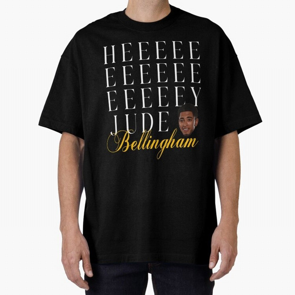 Jude Bellingham Oversized T-Shirt Live for the Drama of FIFA World Cup 2026 USA Canada Mexico for Fans of Mbappe and Neymar and England and Germany, Bringing Soccer Culture, Superstar Moments, National Team Dreams and Competitive Fire; Made for