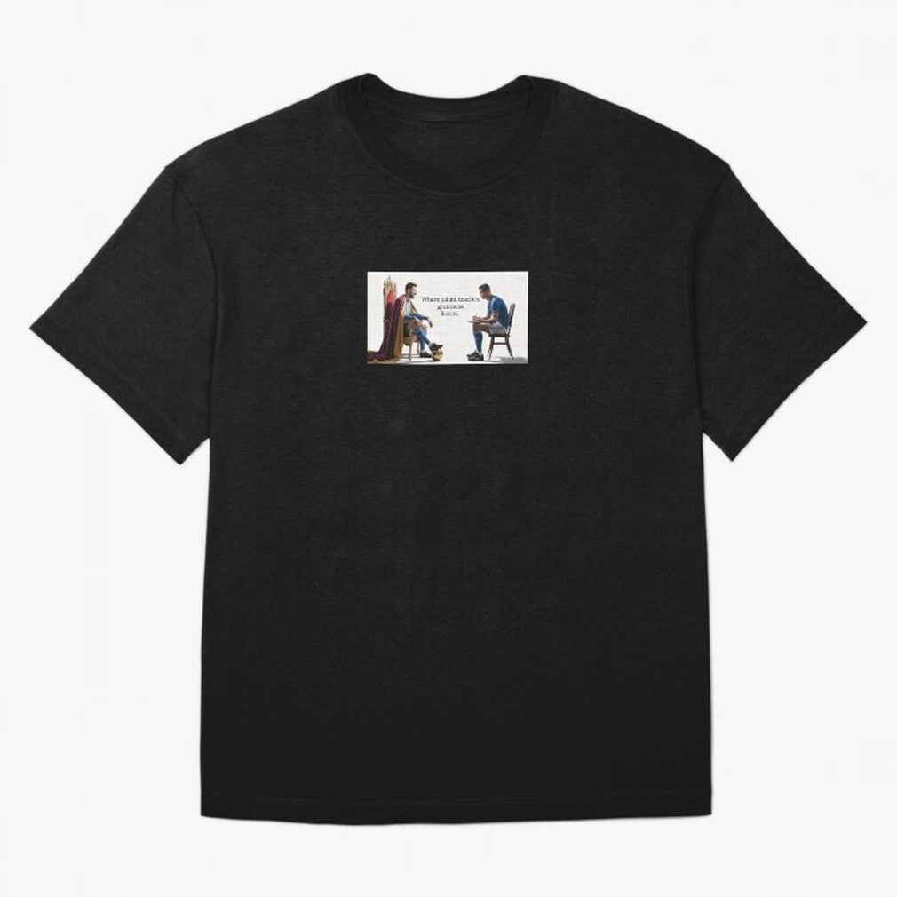 Messi and Ronaldo Oversized T-Shirt Show Passion for the Stars of FIFA World Cup 2026 USA Canada Mexico Spirit, Connected to Argentina, France and Brazil, Neymar, Haaland and Cristiano Ronaldo, Global Supporter Spirit, Legendary Goals, National