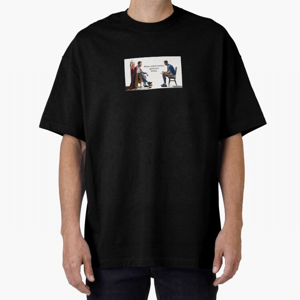 Messi and Ronaldo Oversized T-Shirt Show Passion for the Stars of FIFA World Cup 2026 USA Canada Mexico Spirit, Connected to Argentina, France and Brazil, Neymar, Haaland and Cristiano Ronaldo, Global Supporter Spirit, Legendary Goals, National