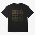 Love Heart Ronaldo Tee GrungeVintage Style Black Ronaldo Oversized T-Shirt Celebrate Fan Culture around Global Football Passion for FIFA World Cup 2026, Made for Haaland and Mbappe, Netherlands, Supporter Pride, Iconic Celebrations, Legendary Names