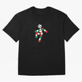 Ciao - World Cup 90' Mascote Logo Oversized T-Shirt Honor the Beautiful Game during FIFA World Cup 2026 Spirit, with Netherlands, Messi, Neymar and Mbappe, Sports Nostalgia, International Competition, Famous Players and Unforgettable Victories;