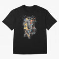 Cosmic Ronaldo Made of Star Stuff Artwork For Football Fans Gift For Soccer Enthusiasts Oversized T-Shirt Celebrate Supporters United by the FIFA World Cup 2026 USA Canada Mexico Journey through Neymar, Haaland and Cristiano Ronaldo Highlights,