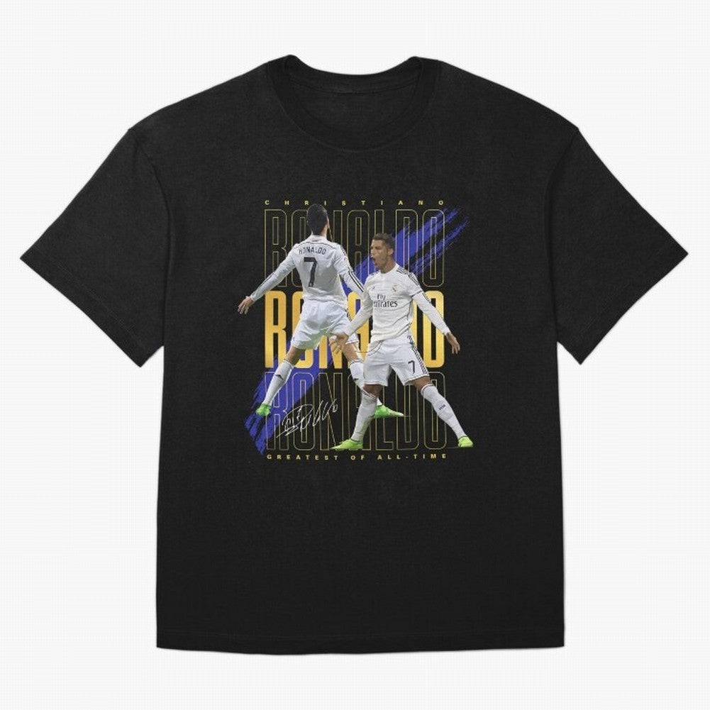 Ronaldo Soccer Legend Design For Football Fans Gift For Sports Enthusiasts Oversized T-Shirt Support the Legends of FIFA World Cup 2026 Spirit, Made for Argentina and Brazil, CR7, Champion Mindset, Group Stage Buzz, Knockout Tension and Passionate