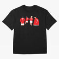 Manchester United Legends Number 7 Best Cantona Beckham Ronaldo Poster Oversized T-Shirt Step into FIFA World Cup 2026 Capturing Messi, CR7 and Mbappe, England and Germany Energy, Soccer Culture, Superstar Moments, National Team Dreams and