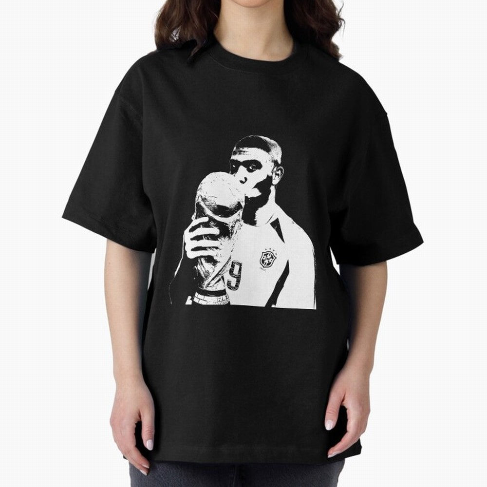 Design Ronaldo Fen?meno Oversized T-Shirt Relive Legendary Nights from Global Football Passion for FIFA World Cup 2026 USA Canada Mexico, Connected to CR7, England, France and Netherlands, Global Supporter Spirit, Legendary Goals, National Colors