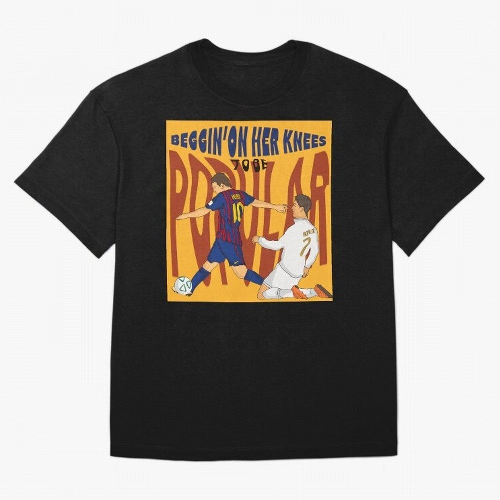 Messi and Ronaldo el classico Oversized T-Shirt Bring Bold Fan Energy to FIFA World Cup 2026 USA Canada Mexico for Fans of Cristiano Ronaldo and Spain, Bringing Retro Football Energy, Iconic Rivalries, Trophy Chase Drama and Stadium Atmosphere;