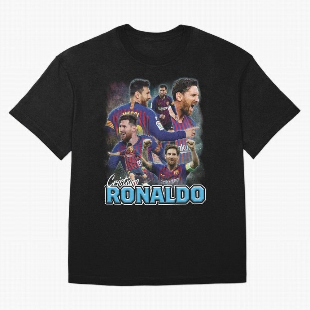 Ronaldo / Messi Pardoy Shirt Oversized T-Shirt Carry the Colors and Pride of FIFA World Cup 2026 USA Canada Mexico Spirit, Inspired by Brazil, Portugal and Argentina, Mbappe, Soccer Culture, Superstar Moments, National Team Dreams and Competitive