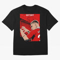 Antony Oversized T-Shirt Represent the Passion of FIFA World Cup 2026 Group Stage Built around CR7 and Messi, Netherlands Energy, Football History, Final Match Energy, Crowd Noise and Once in a Lifetime Moments; Perfect for Supporters Who Want Bold