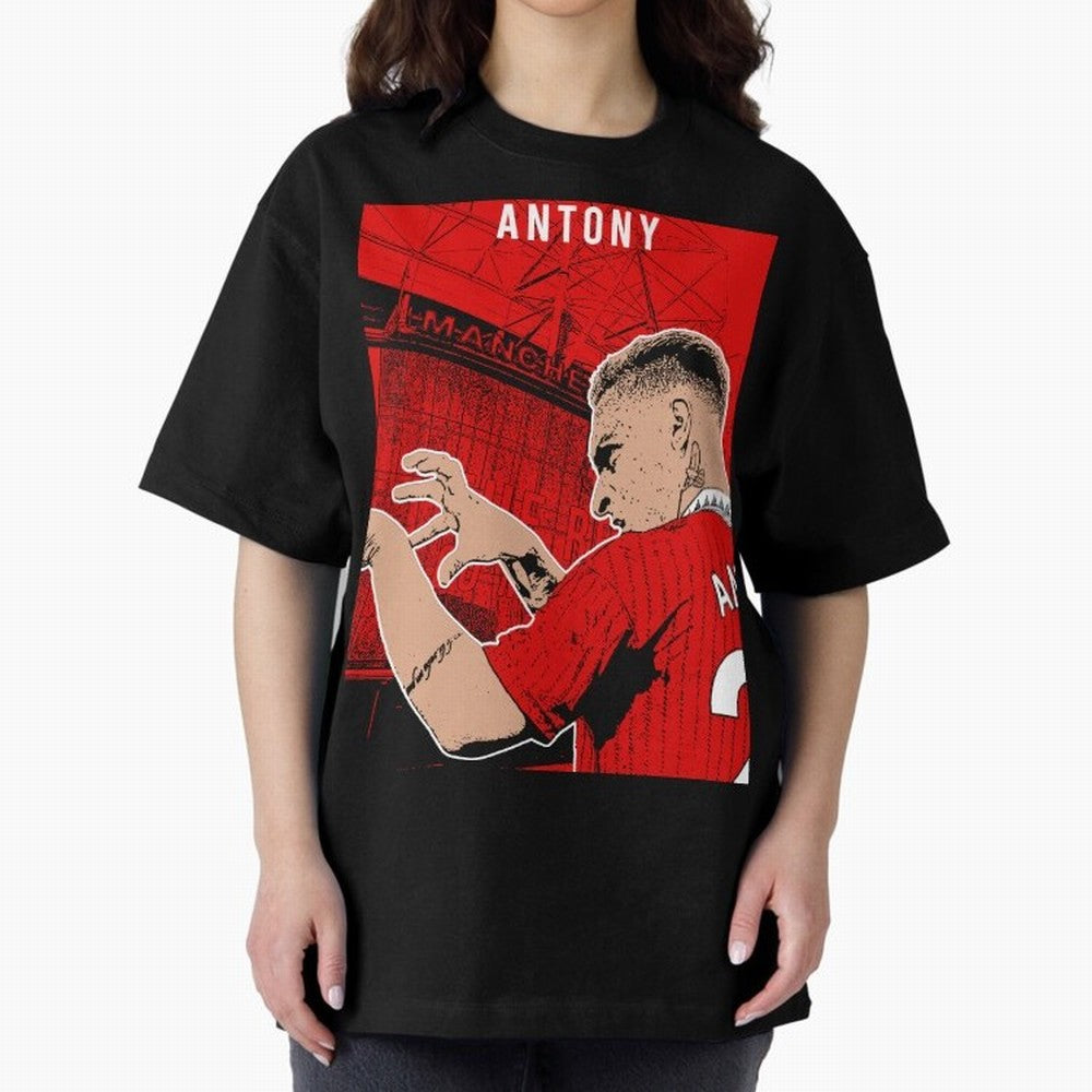 Antony Oversized T-Shirt Represent the Passion of FIFA World Cup 2026 Group Stage Built around CR7 and Messi, Netherlands Energy, Football History, Final Match Energy, Crowd Noise and Once in a Lifetime Moments; Perfect for Supporters Who Want Bold