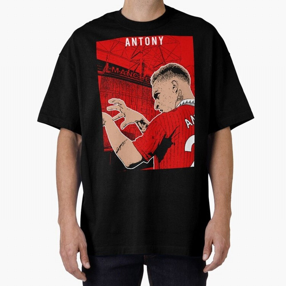 Antony Oversized T-Shirt Represent the Passion of FIFA World Cup 2026 Group Stage Built around CR7 and Messi, Netherlands Energy, Football History, Final Match Energy, Crowd Noise and Once in a Lifetime Moments; Perfect for Supporters Who Want Bold