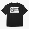 Castolo & Minanda & Ordaz. PES Oversized T-Shirt Capture Stadium Memories from FIFA World Cup 2026 USA Canada Mexico Spirit, with England, Messi, CR7 and Mbappe, Sports Nostalgia, International Competition, Famous Players and Unforgettable