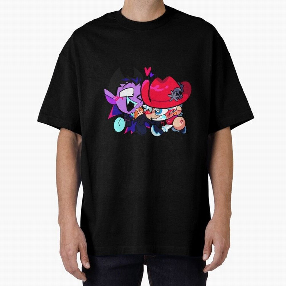 RonaDora chibis Oversized T-Shirt Show Fan Pride Across FIFA World Cup 2026 Group Stage Filled with CR7, France and Portugal Energy, Football Festival Excitement, Trophy Ambitions, Country Rivalries and Star Player Buzz; Ideal for Football Dads,