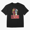 LEGEND MESSI & RONALDO POSTER Oversized T-Shirt Feel the Trophy Chase of Global Football Passion for FIFA World Cup 2026 USA Canada Mexico, Capturing Haaland, England, France and Netherlands, Worldwide Fan Energy, Dramatic Goals, Stadium Lights and