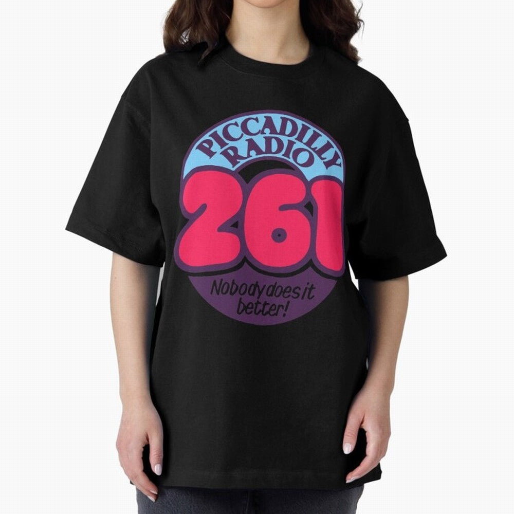 Piccadilly Radio Manchester Oversized T-Shirt Carry National Pride through Match Day Hype around FIFA World Cup 2026 USA Canada Mexico, Neymar, England, Tournament Hype, Historic Matchups, Family Viewing Parties and Global Sports Pride; Great for