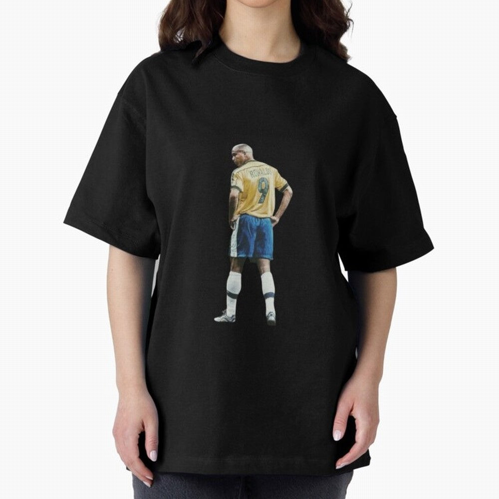 Brazilian Football Player from Milano Oversized T-Shirt Relive the Noise and Pride of the FIFA World Cup 2026 Group Stage Journey through Neymar Highlights, England Pride, Classic Soccer Heritage, Championship Pressure, Fan Loyalty and