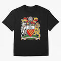 1902 -1960 The First UNITED Crest Large Oversized T-Shirt Capture Match Day Hype around FIFA World Cup 2026 USA Canada Mexico, Cristiano Ronaldo, Brazil, Portugal and Argentina, Worldwide Fan Energy, Dramatic Goals, Stadium Lights and Championship