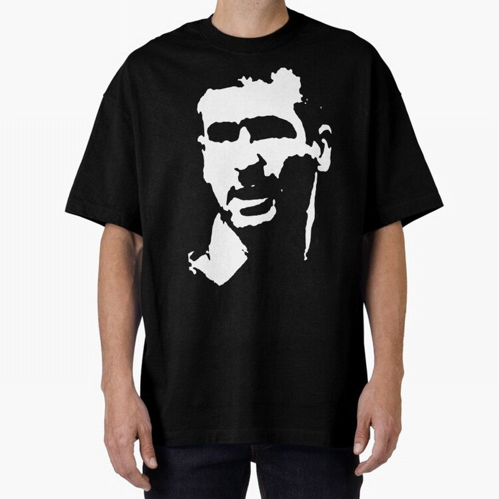 Eric Cantona Manchester Football Legend Oversized T-Shirt Capture FIFA World Cup 2026 Celebrating Neymar, Haaland and Cristiano Ronaldo, France and Portugal Energy, Match Day Excitement, Supporter Culture, Golden Goals and Global Football Passion;