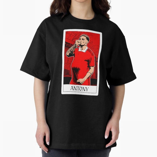 Antony Oversized T-Shirt Make Memories around the FIFA World Cup 2026 USA Canada Mexico Journey through Neymar, Haaland and Cristiano Ronaldo Highlights, England, France and Netherlands Pride, Sports Nostalgia, International Competition, Famous