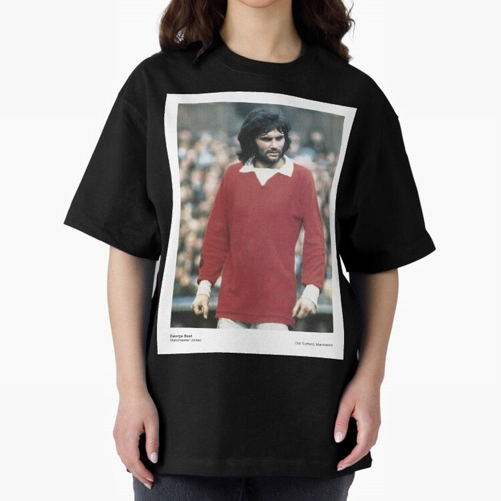 George Best - Manchester United Oversized T-Shirt Treasure the FIFA World Cup 2026 Group Stage Journey through CR7 Highlights, England Pride, Football History, Final Match Energy, Crowd Noise and Once in a Lifetime Moments; Ideal for Passionate