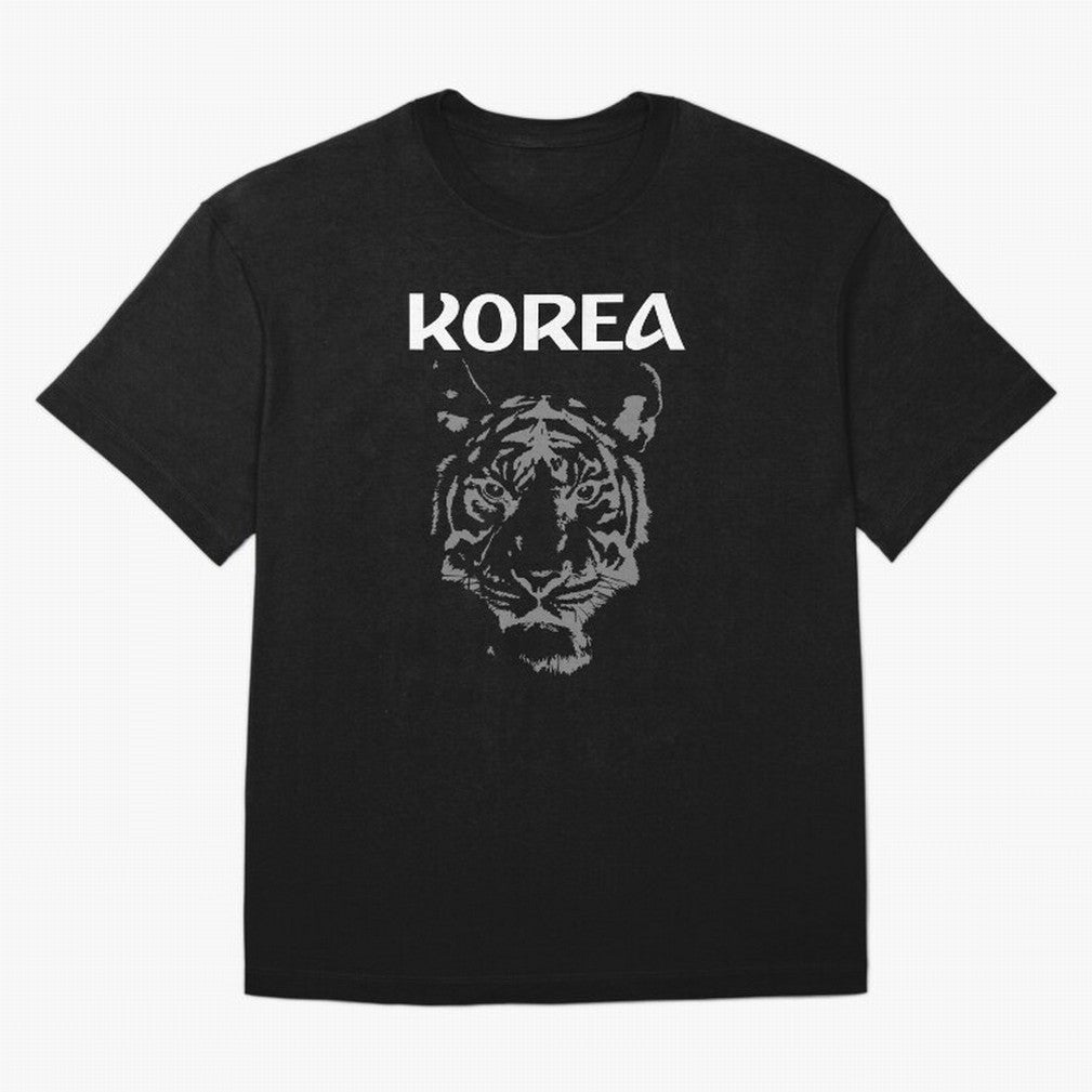 Team Korea Soccer Oversized T-Shirt Keep the Match Day Mood of FIFA World Cup 2026 Group Stage for Fans of Neymar and France, Bringing Retro Football Energy, Iconic Rivalries, Trophy Chase Drama and Stadium Atmosphere; Made for Die Hard Supporters,