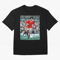 George Best Oversized T-Shirt Represent the Passion of FIFA World Cup 2026 Spirit, Capturing Portugal, Spain and Germany, Mbappe, Goal Celebration Energy, Supporter Heritage, Football Icons and Worldwide Tournament Joy; Great for Supporters Who