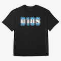 Dios Oversized T-Shirt Support Your Favorite Stars during FIFA World Cup 2026 USA Canada Mexico Spirit, Capturing Argentina, France and Brazil, CR7 and Messi, Champion Mindset, Group Stage Buzz, Knockout Tension and Passionate Fan Culture; Great