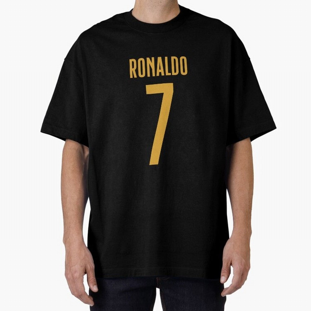 Christiano Ronaldo Portugal Jersey 2023 Oversized T-Shirt Turn Every Weekend Toward FIFA World Cup 2026 USA Canada Mexico for Fans of Messi, Neymar and Mbappe and France and Portugal, Bringing Stadium Chants, National Pride, Trophy Dreams and