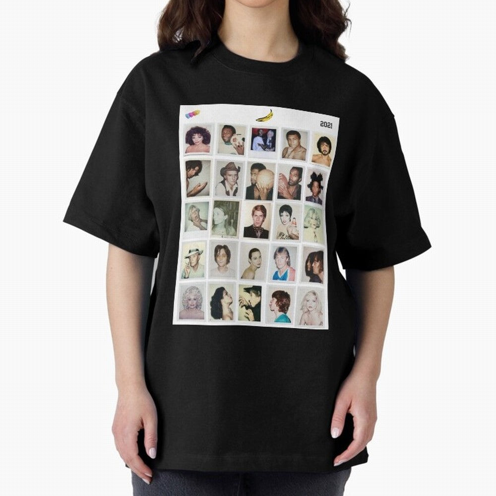 Class of Warhol Oversized T-Shirt Celebrate FIFA World Cup 2026 Group Stage Spirit, Centered on Netherlands, Messi and Cristiano Ronaldo, Classic Soccer Heritage, Championship Pressure, Fan Loyalty and International Pride; Ideal for Fans Who Follow
