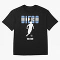 Diego 1960-2020 Oversized T-Shirt Back the Journey through FIFA World Cup 2026 Driven by Neymar, Haaland and Cristiano Ronaldo, England and Germany Energy, Game Day Rituals, Football Legends, Country Pride and the Road to the Final; Great for