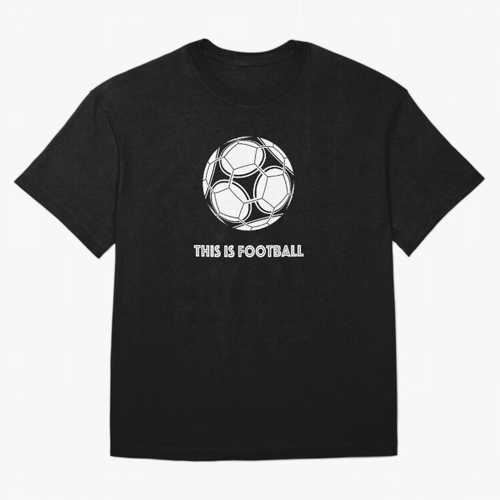 This Is Football Oversized T-Shirt Represent the Passion of Match Day Hype around FIFA World Cup 2026, Haaland and Mbappe, Argentina, France and Brazil, Soccer Culture, Superstar Moments, National Team Dreams and Competitive Fire; Made for Die Hard