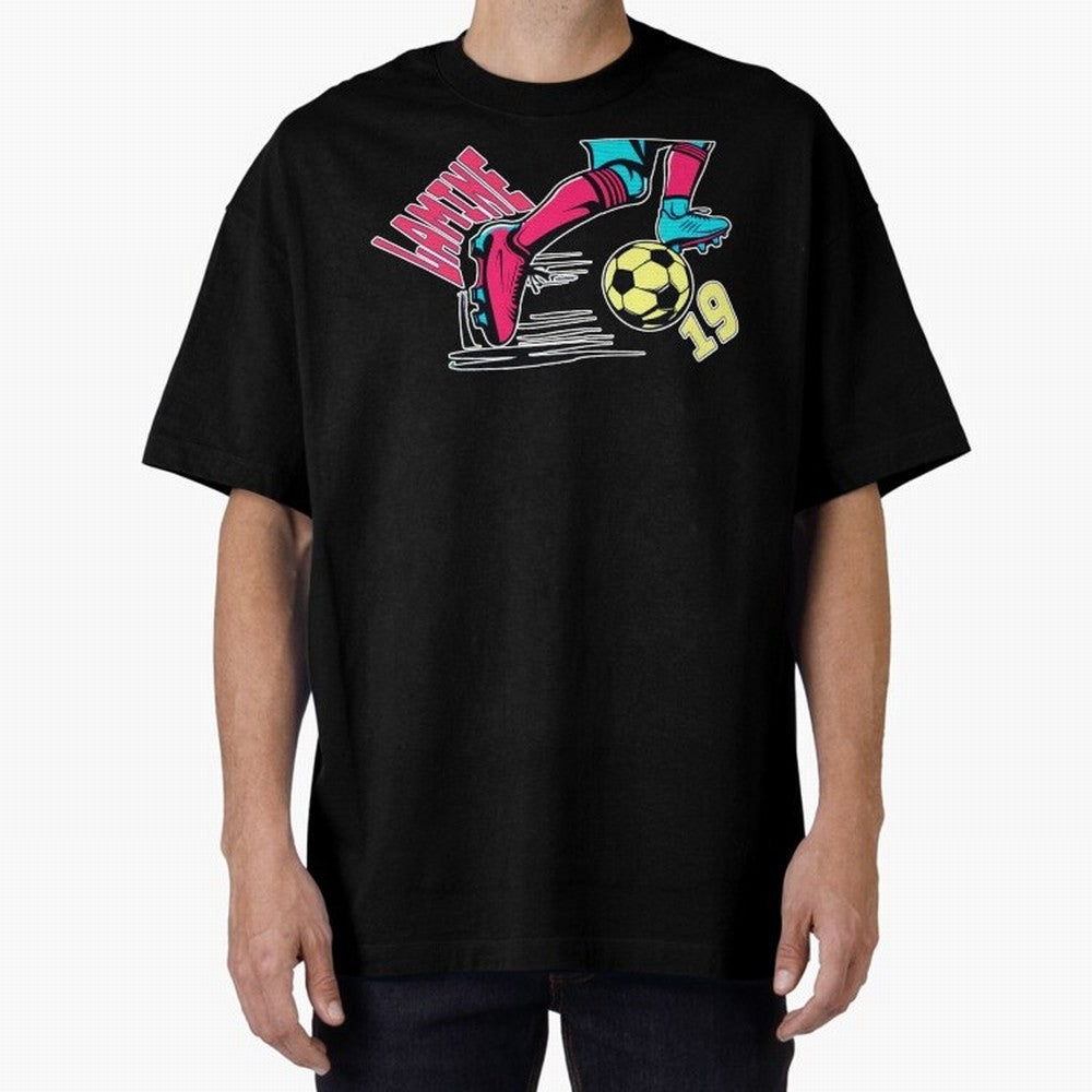 Lamine Yamal Oversized T-Shirt Show Your Love for FIFA World Cup 2026 for Fans of Haaland and Mbappe and Portugal, Bringing Stadium Memories, Football Loyalty, International Chants and Championship Tradition; Ideal for Football Dads, Football Moms,