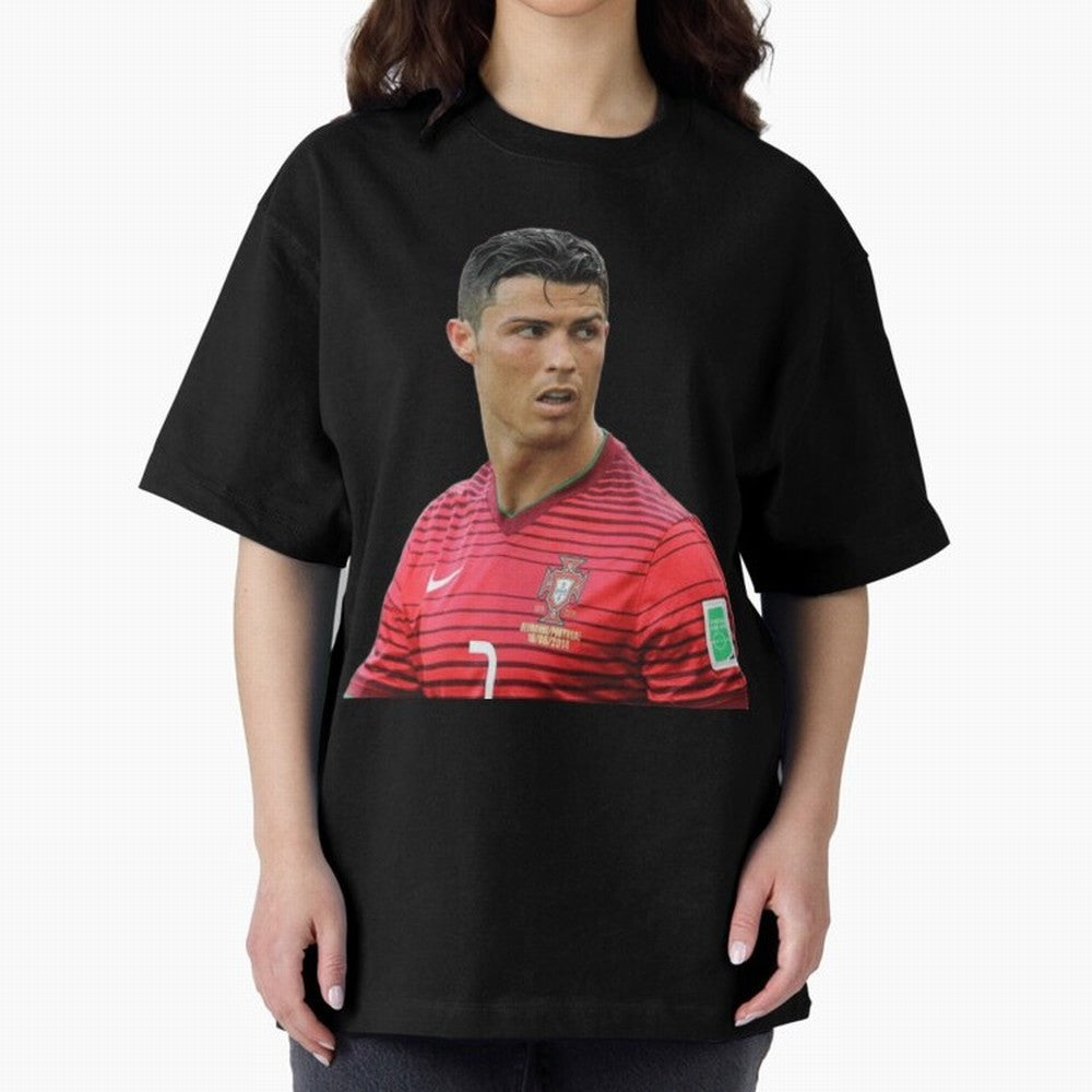 Ronaldo @AmazinProDesign Oversized T-Shirt Celebrate Every Goal in FIFA World Cup 2026 Spirit, Connected to England, Mbappe and Neymar, Stadium Memories, Football Loyalty, International Chants and Championship Tradition; Created for Match Day