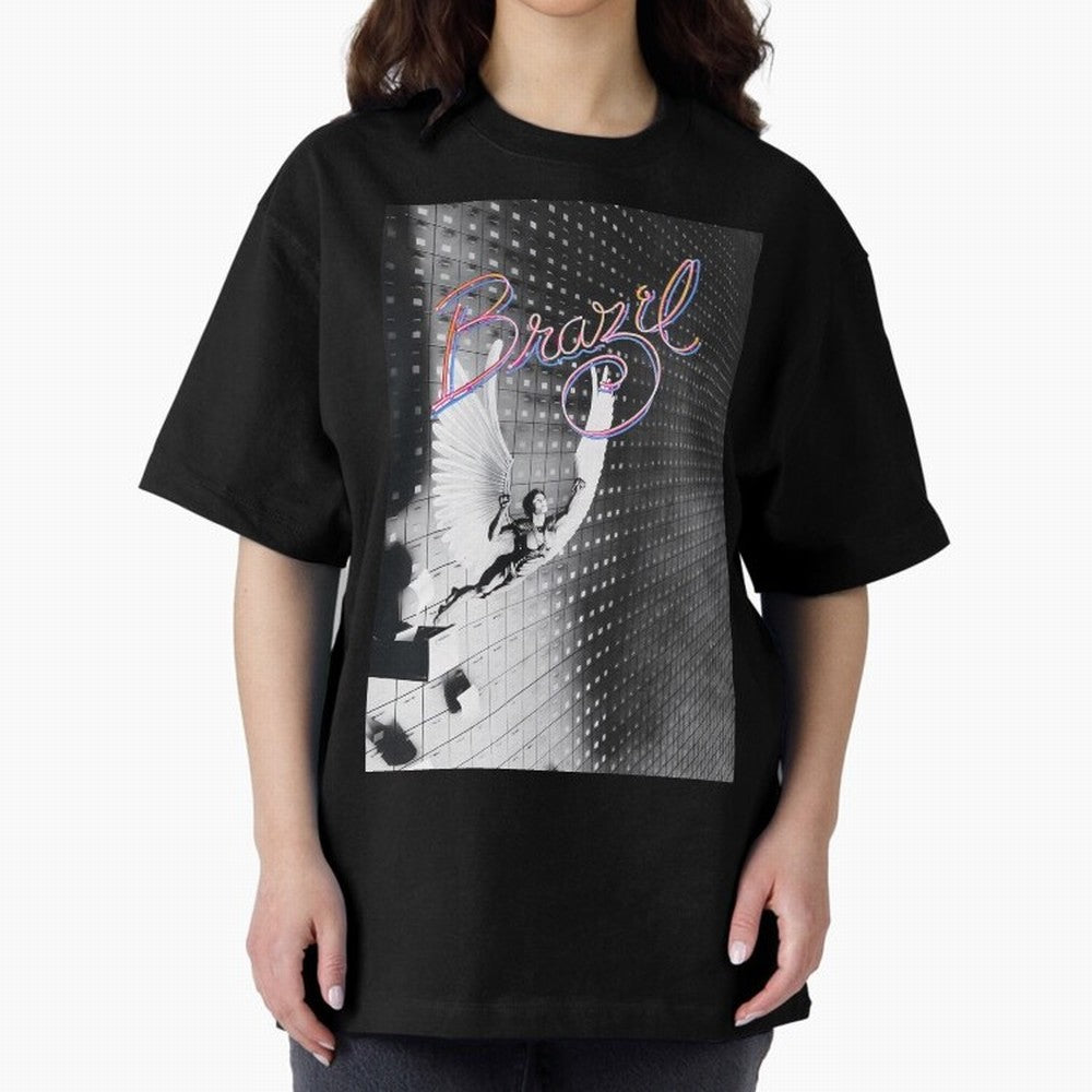 Brazil Oversized T-Shirt Keep Football History Alive during the FIFA World Cup 2026 Group Stage Journey through Messi Highlights, Argentina and Brazil Pride, Football Passion, Legendary Performances, Festival Vibes and Supporter Community; Great