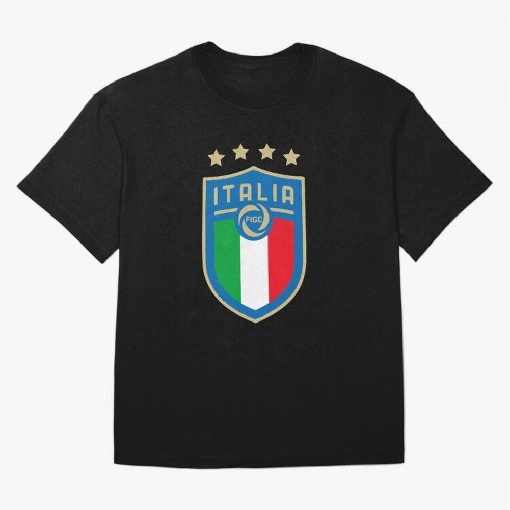 Italy Emblem Oversized T-Shirt Fuel FIFA World Cup 2026 USA Canada Mexico for Fans of Cristiano Ronaldo, Haaland and CR7 and Argentina, Bringing Football Festival Excitement, Trophy Ambitions, Country Rivalries and Star Player Buzz; Perfect for