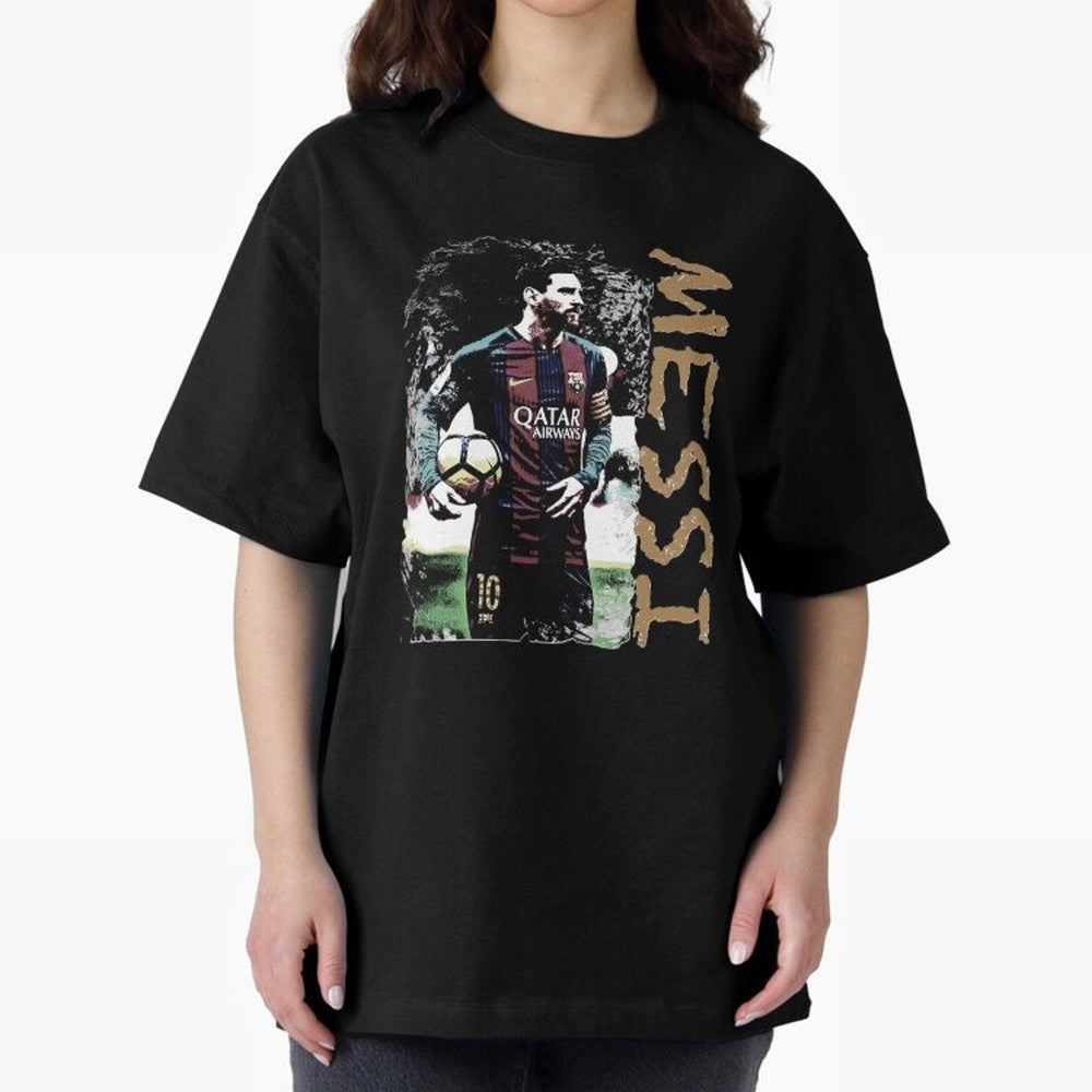 messi 10 Lionel messi FC Barcelona Oversized T-Shirt Turn Football Passion into Match Day Hype around FIFA World Cup 2026 USA Canada Mexico, Haaland, England and Germany, Match Day Excitement, Supporter Culture, Golden Goals and Global Football
