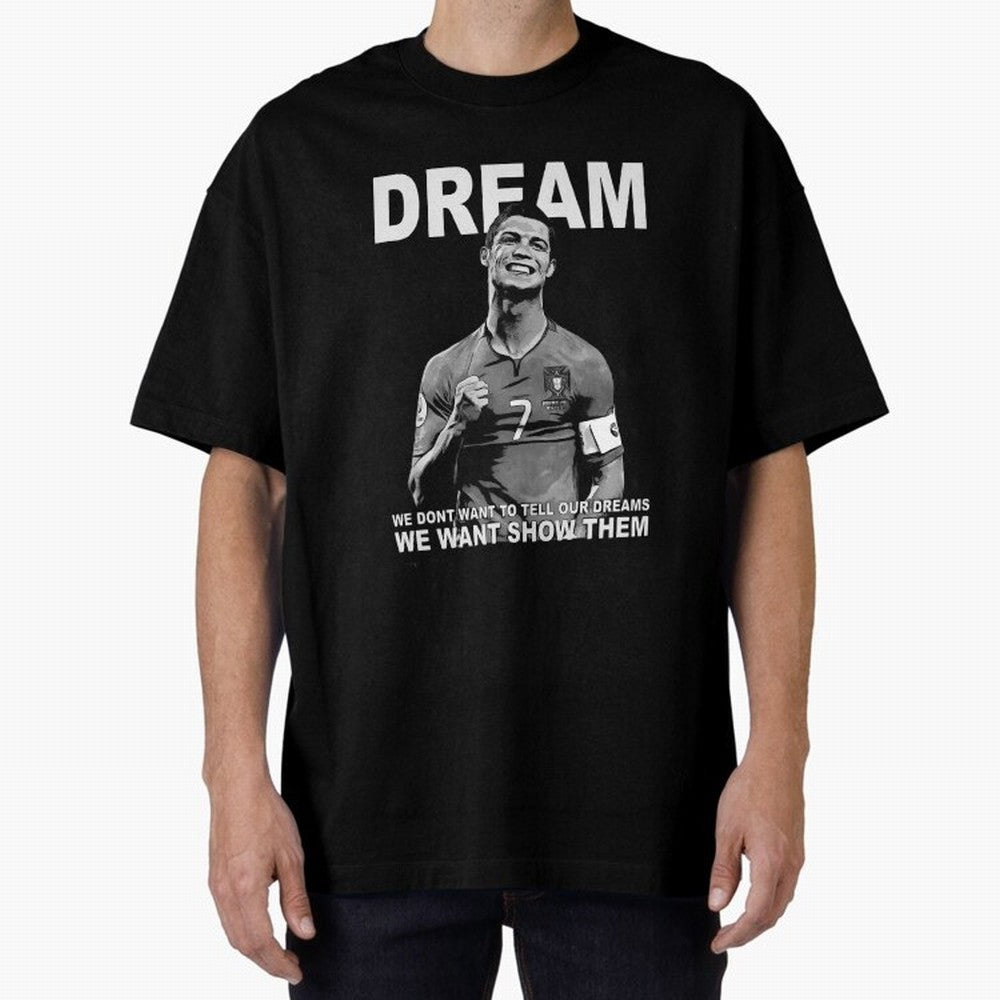 christiano ronaldo Oversized T-Shirt Honor Global Football Passion for FIFA World Cup 2026 USA Canada Mexico, Built around Cristiano Ronaldo, France, Tournament Hype, Historic Matchups, Family Viewing Parties and Global Sports Pride; Ideal for