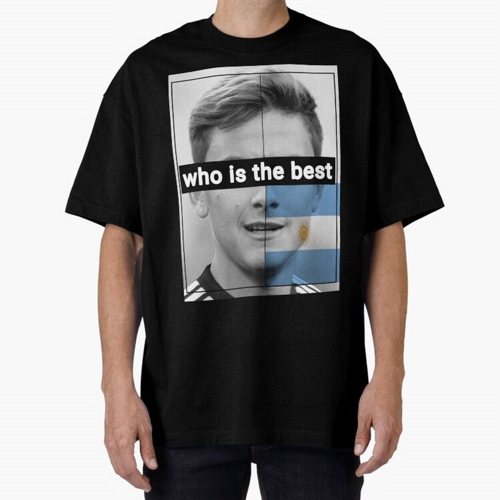 dybala Oversized T-Shirt Join the Countdown to FIFA World Cup 2026 Group Stage Featuring Messi, Argentina and Brazil Energy, Supporter Pride, Iconic Celebrations, Legendary Names and Global Match Day Energy; Perfect for Fans, Collectors, Family